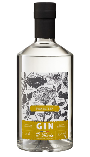 GIN MICLO FORESTIER 43% 70CL